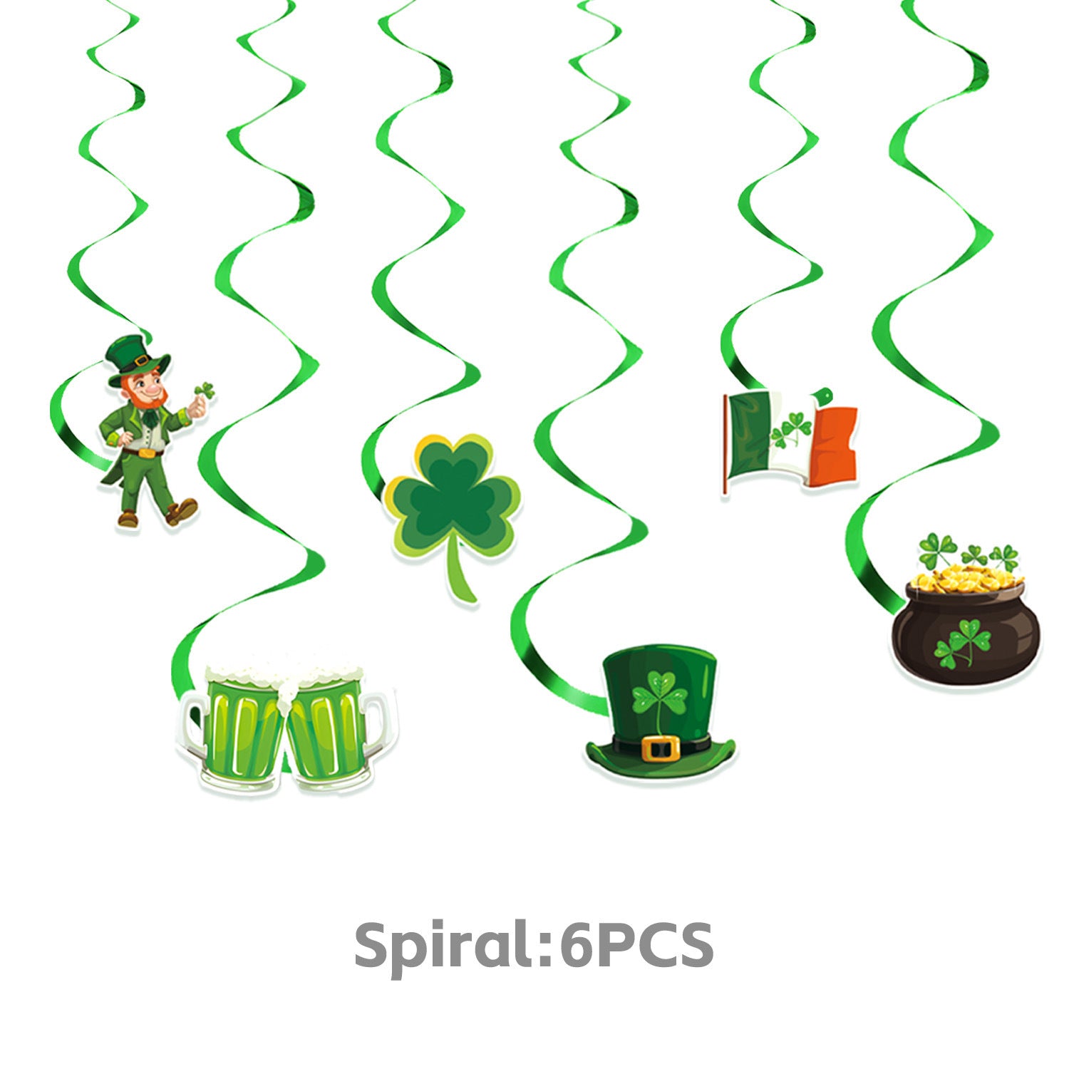 St. Patrick’s Day Party Decoration Set – Festive Hanging Decorations & Banner Kit