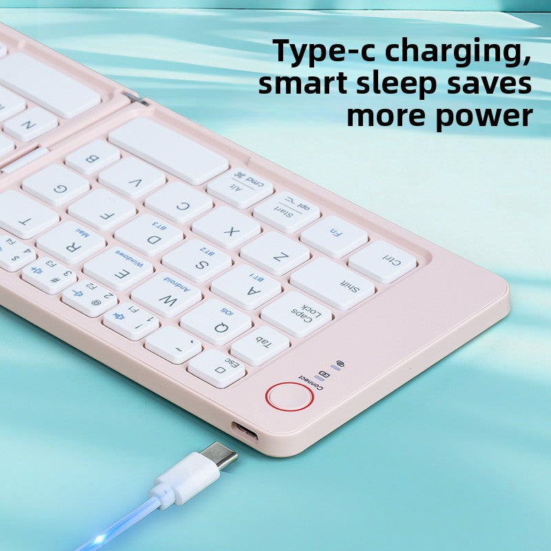 Ultra-Thin Foldable Bluetooth Keyboard