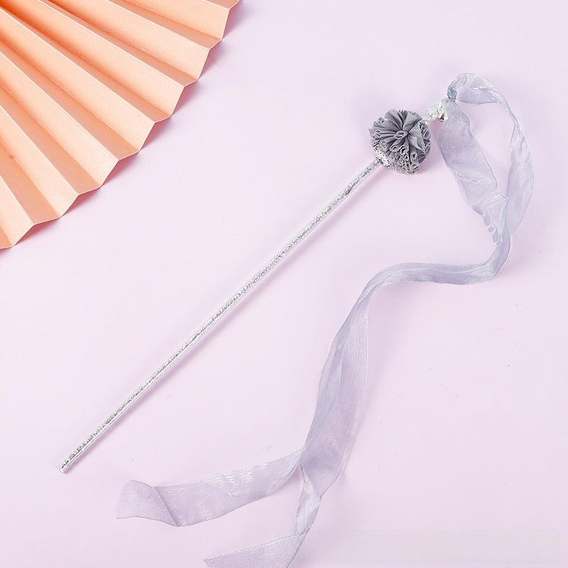 Interactive Cat Tease Stick Toy – Feather & Sound Paper Wand