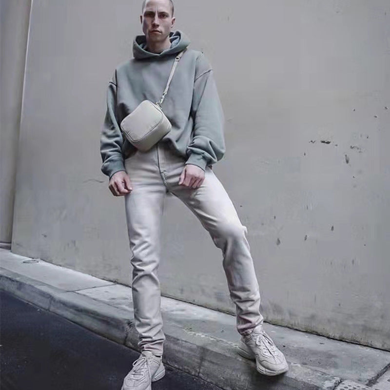 Oversize Fleece-Lined Hoodie – Heavyweight Cotton Pullover