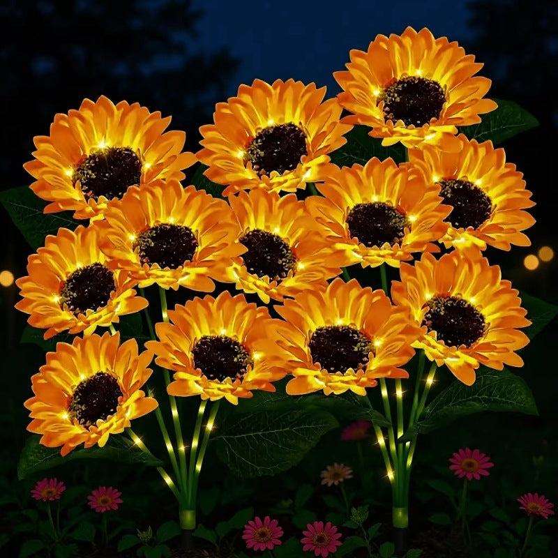 Solar Flower Garden Light – Decorative Outdoor LED Lamp