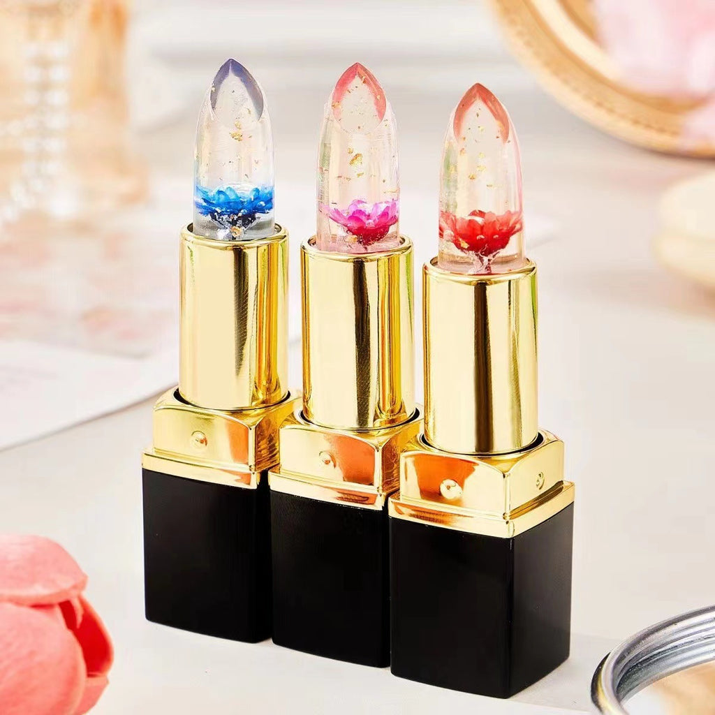 Color-Changing Moisturizing Lipstick – Glossy pH-Responsive Lip Color