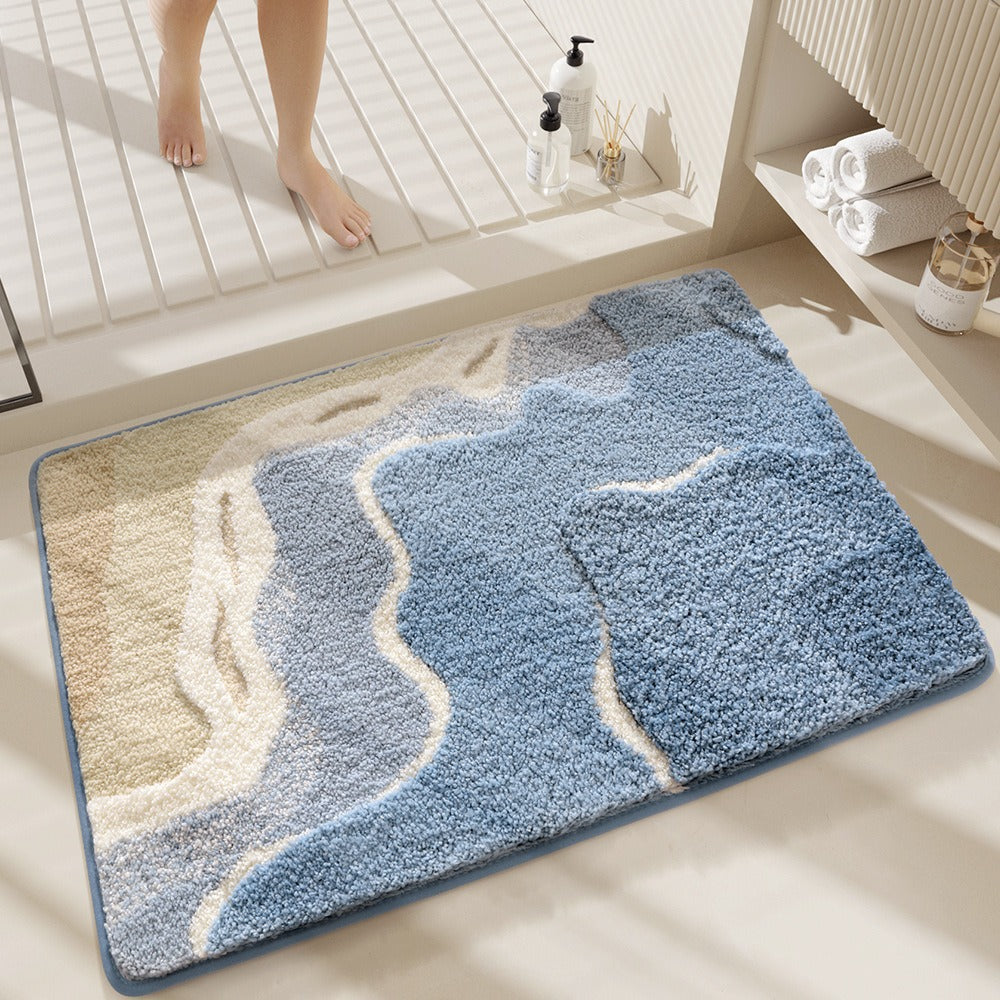 Quick-Dry Floor Mat – Non-Slip Absorbent Soft Rug for Bathroom & Home