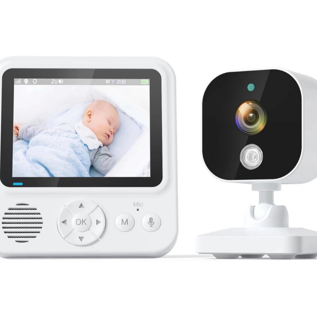 Wireless Baby Monitor with Night Vision – 2.8-Inch Portable Infant Monitoring System