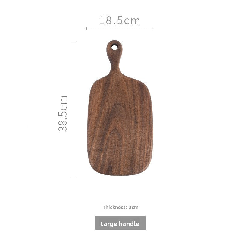 Black Walnut Cutting Board – Rustic Wooden Serving & Chopping Board