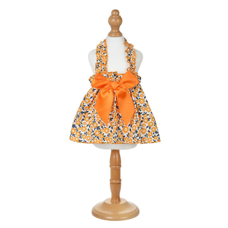 Daisy Dog Dress – Lightweight Cotton Pet Dress for Small Dogs