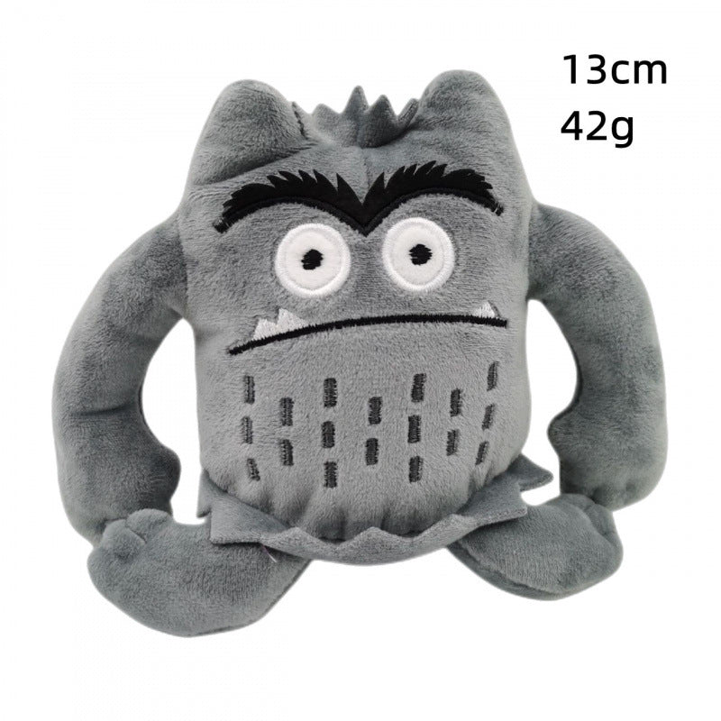 Mini Monster Plush Toy – Soft Stuffed Doll with PP Cotton Filling