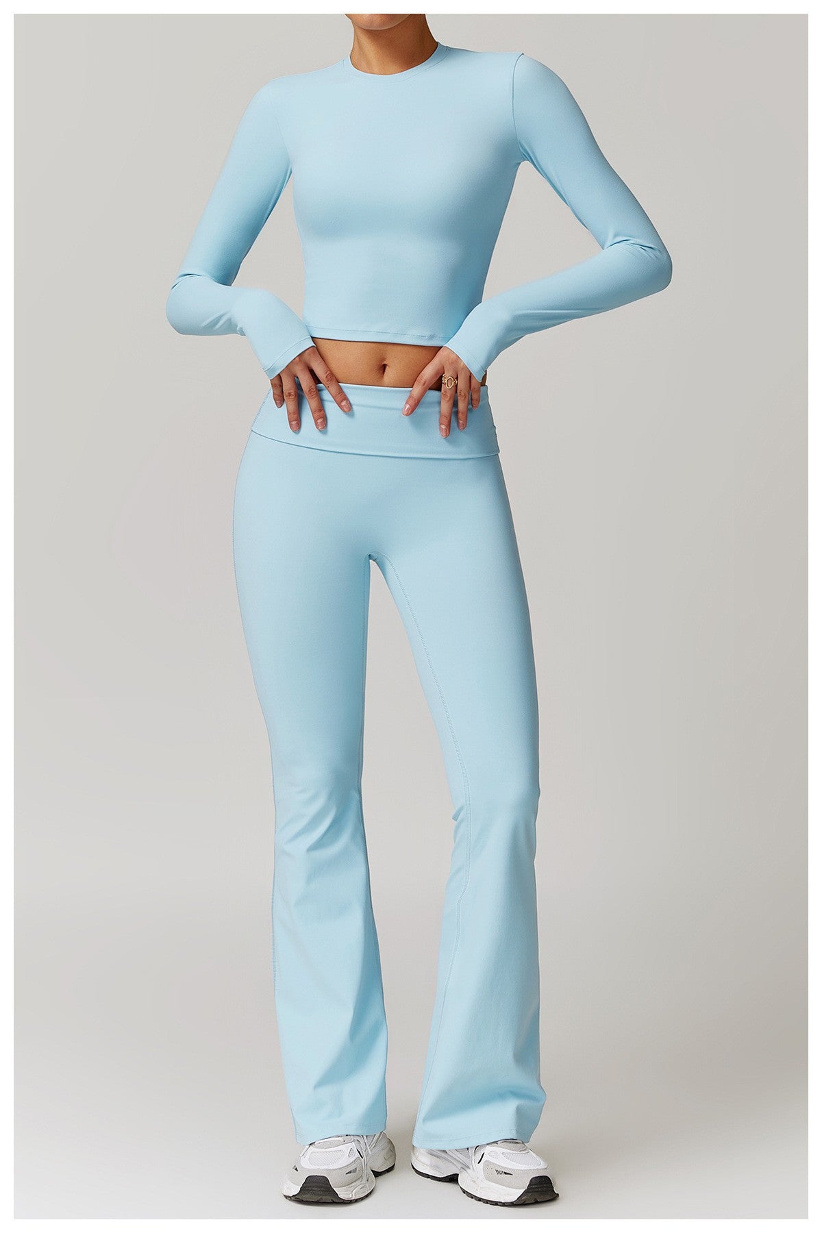 Slim Fit Long Sleeve Activewear Set
