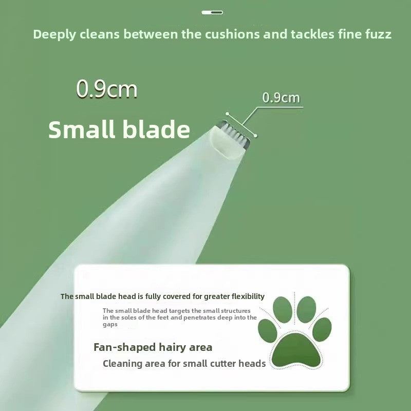 Rechargeable Pet Hair Clipper – Compact & LED-Equipped