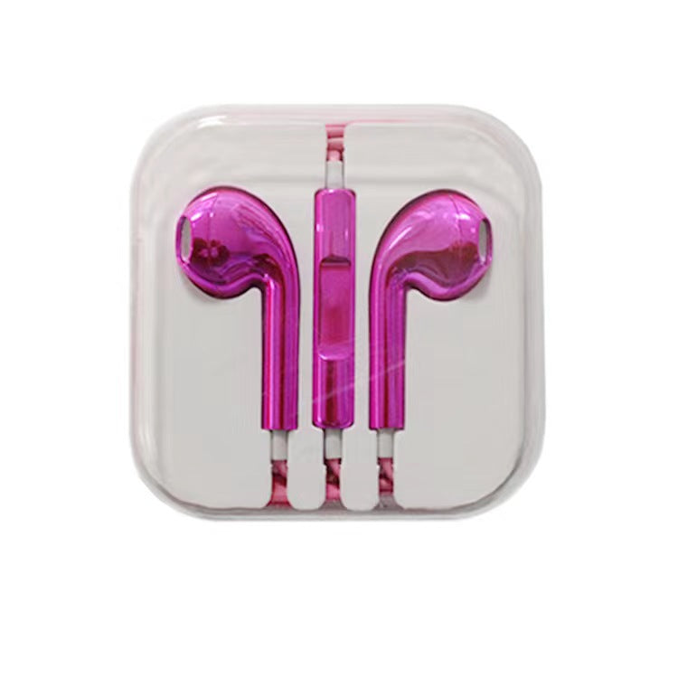 Wired In-Ear Headphones – Bass Stereo Earbuds with Microphone (3.5mm)
