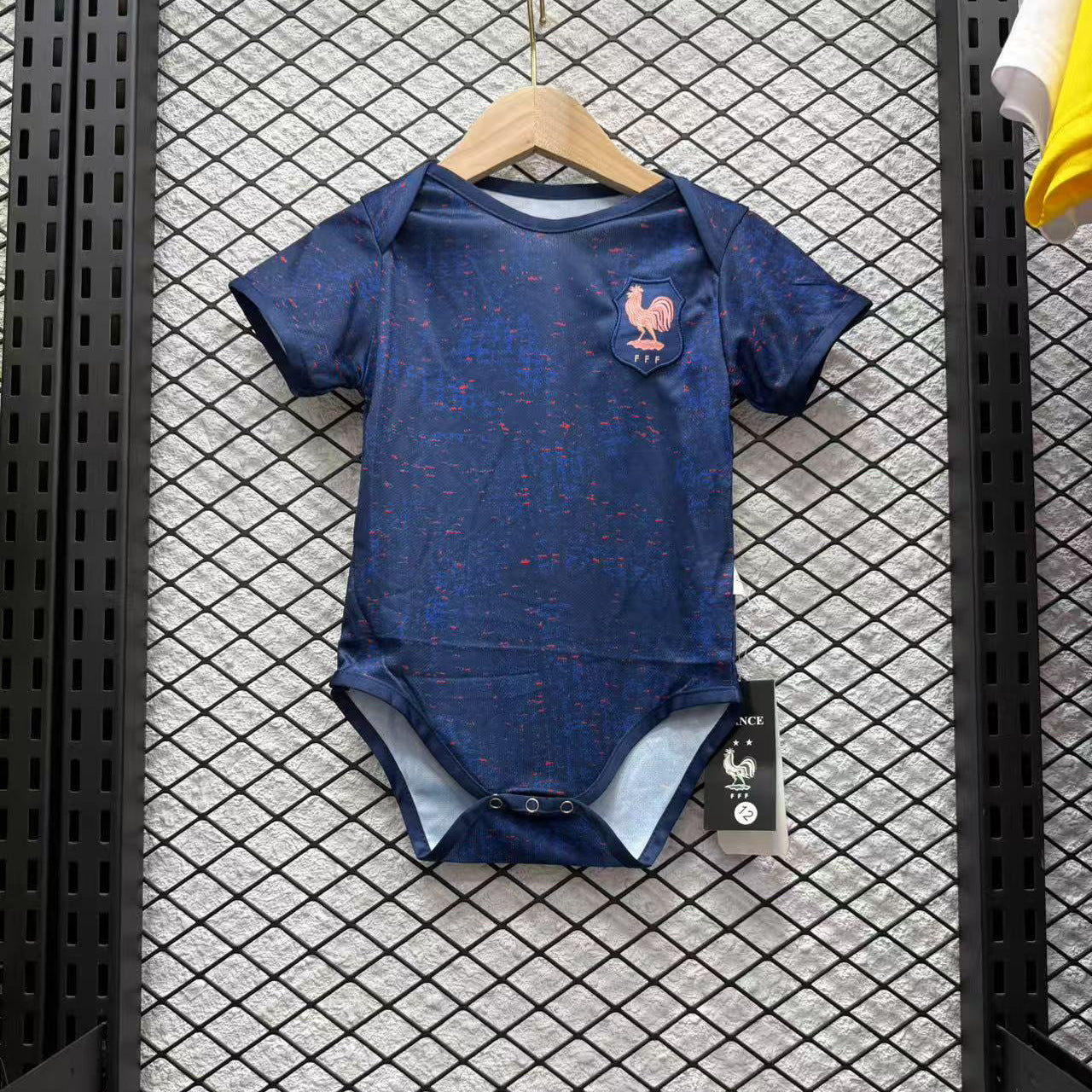 Bamboo Fiber Baby Football Jumpsuit – Soft Breathable Sports-Themed Romper (5–18 Months)