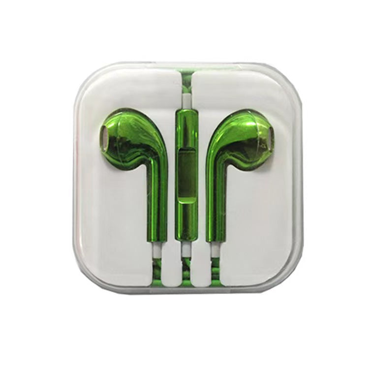 Wired In-Ear Headphones – Bass Stereo Earbuds with Microphone (3.5mm)