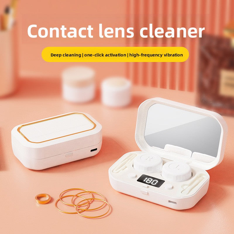 USB Contact Lens Cleaner – Automatic Blue Light Sterilization Case