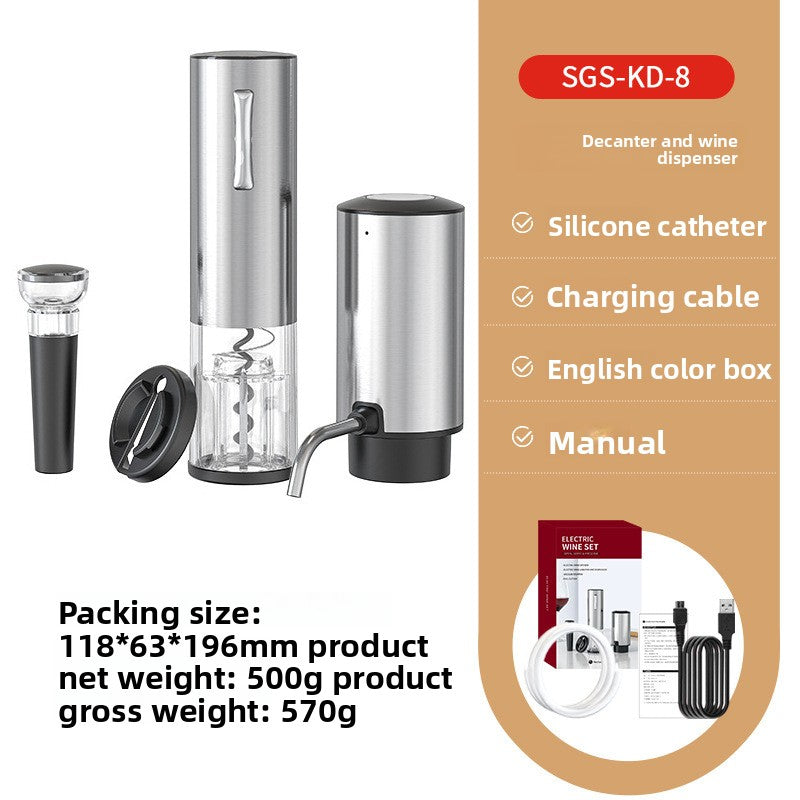 USB Rechargeable Wine Aerator – Fast, Portable, and Multifunctional