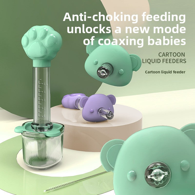 Baby Medicine Feeder – Anti-Choking Silicone Nipple-Type Liquid Dispenser