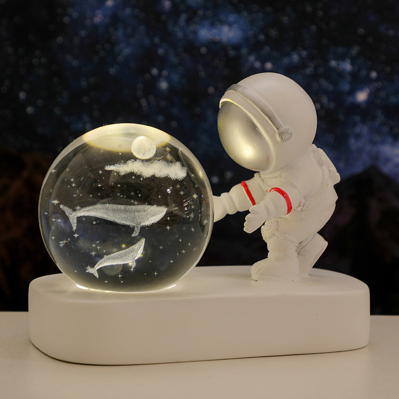 Astronaut Galaxy Projector Night Light – Starry Sky LED Lamp