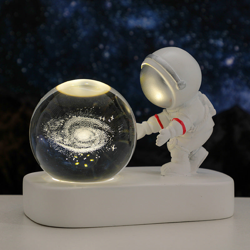 Astronaut Galaxy Projector Night Light – Starry Sky LED Lamp